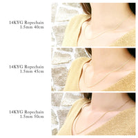 ロープチェーン1.5mm(14KYG) – MAILE ONLINE BOUTIQUE